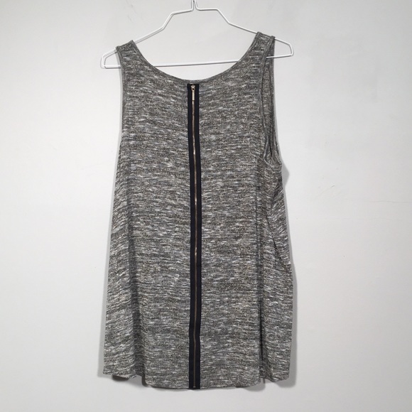Lane Bryant Zipper Embellished Tank Top - 22/24 - Picture 3 of 5